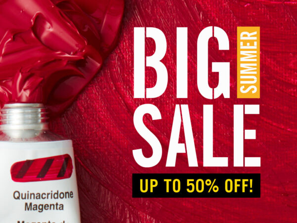 Cass Art: Big Summer Sale, Upto 50% off!