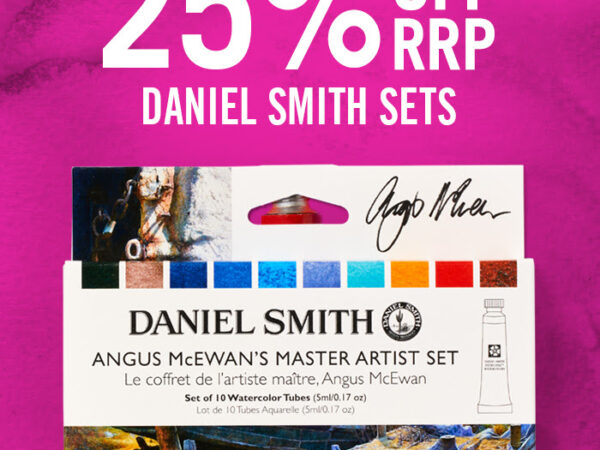 Cass Art: 25% off RRP on Daniel Smith Sets
