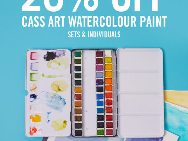 Cass Art: 20% Off Cass Watercolour sets & individuals