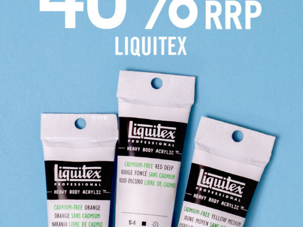 Cowling & Wilcox: 40% off Professional Liquitex Acrylic