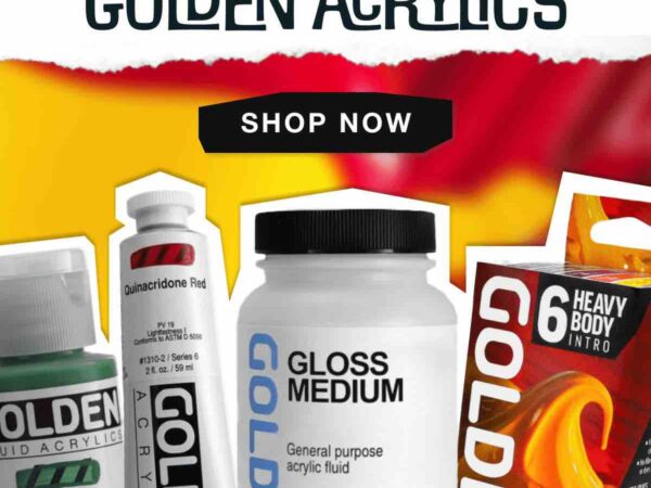 Cowling & Wilcox: Save up to 60% on Golden Acrylic Paints!