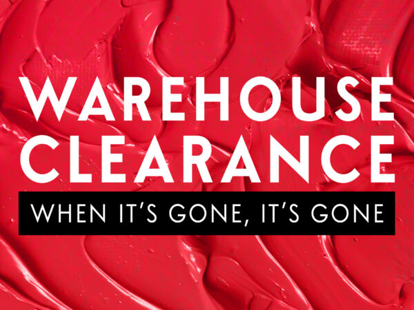 SAA: WAREHOUSE CLEARANCE SALE - on now!