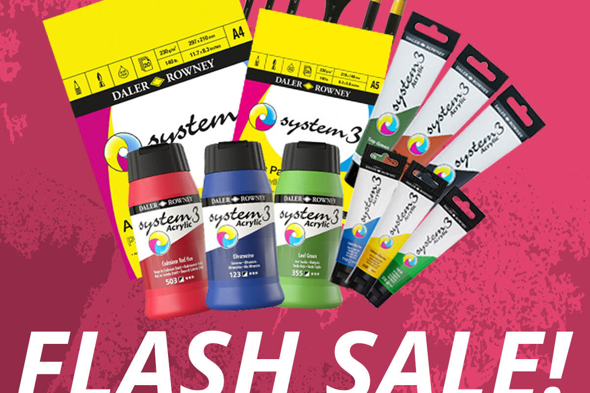 Art Shop Skipton: Flash Sale - Selected System 3 Products!