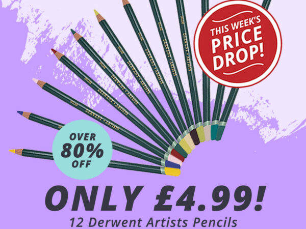 Art Shop Skipton: 12 Derwent Artists Pencils (Yorkshire Moors Selection) RRP. £28.69 now £4.99
