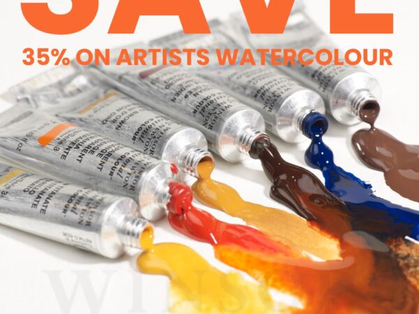 The Art Shops: Save 35% on Winsor & Newton Watercolours