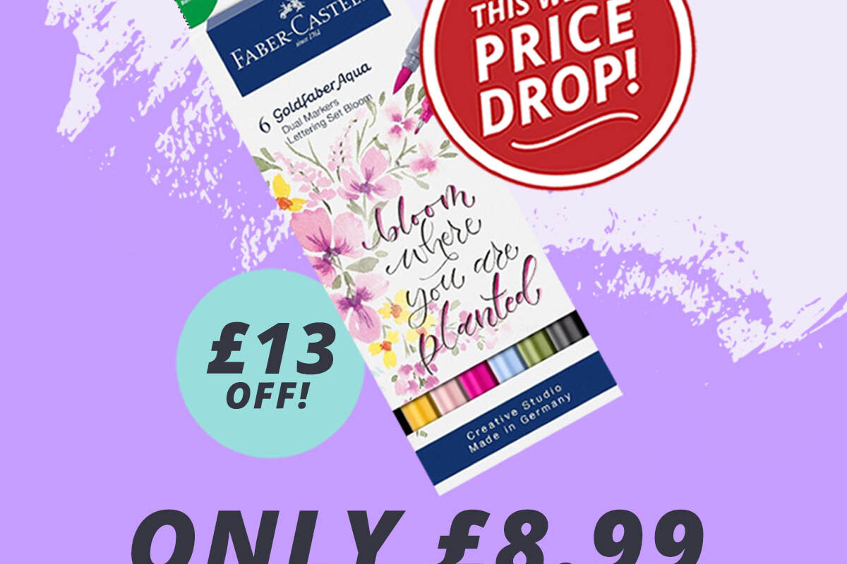 The Art Shop Skipton: £13 off Faber-Castell Lettering Pen Set