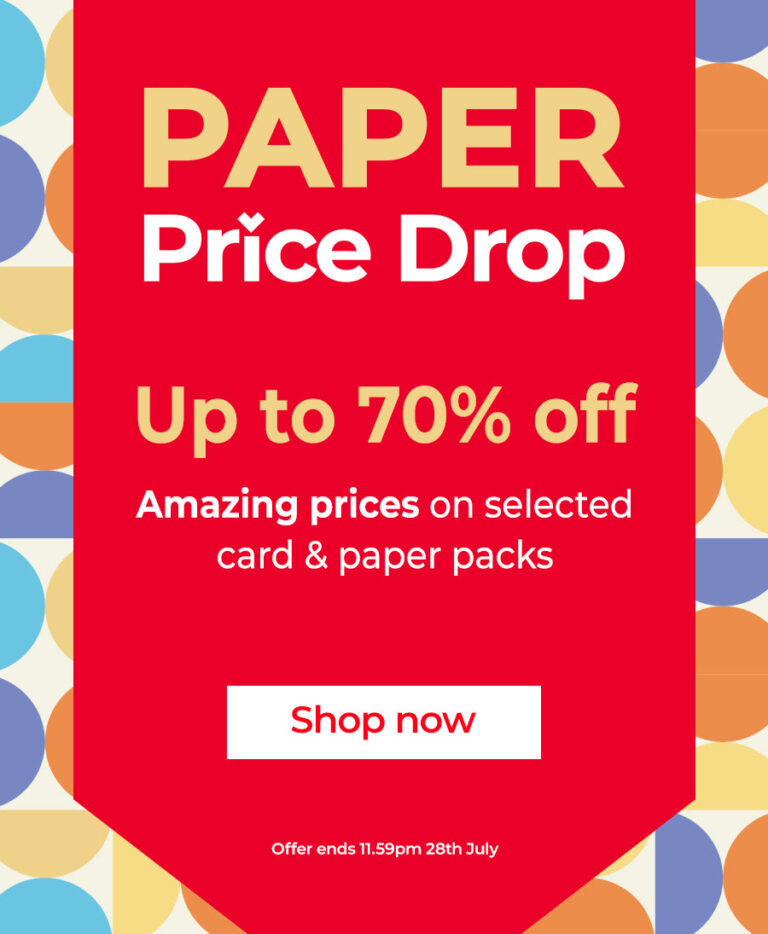 Crafter's Companion: Paper Price Drop