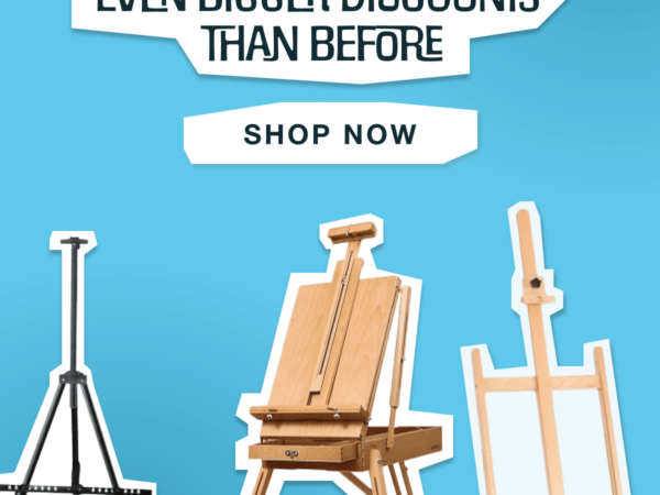 Cowling & Wilcox: Up to 75% off easels - even BIGGER discounts