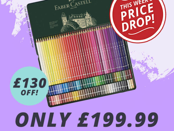 The Art Shop Skipton: 120 Faber-Castell Watercolour Pencil Set now £199.99 RRP £330.00