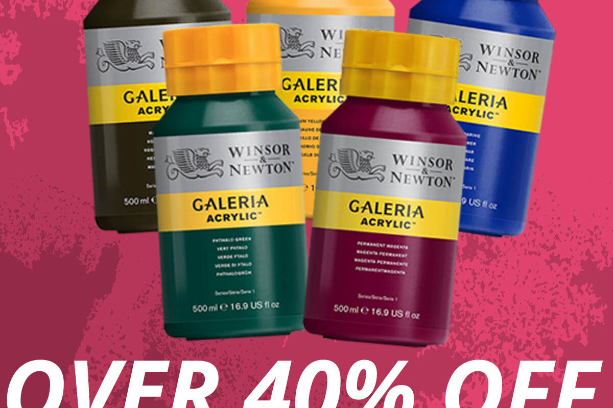 The Art Shop Skipton: Over 40% Off - W&N Galeria Acrylic 500ml