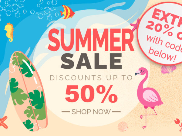 Craftasmic: An Extra 20% off their Summer Craft Sale!