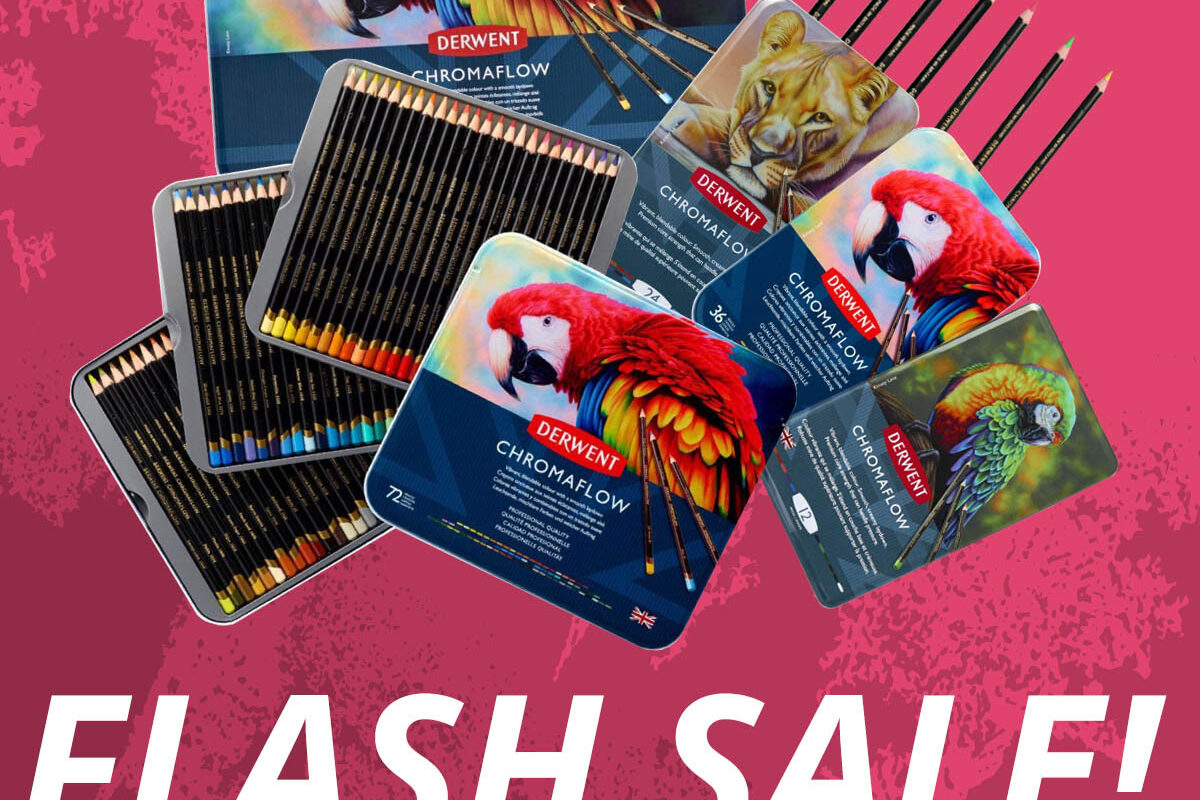 The Art Shop Skipton: Flash Sale - Derwent Chromaflow Pencils