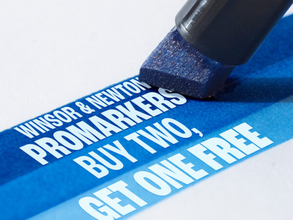 Art Discount: Buy 2 Get 1 Free on Winsor & Newton Promarkers