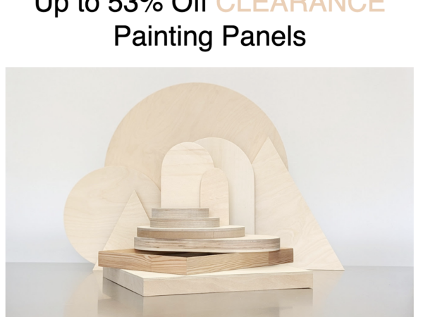 Artists Surfaces: Up to 53% Off Clearance Panels