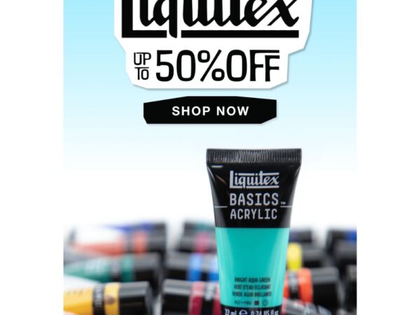 Cowling & Wilcox: Liquitex sale - up to 50% off