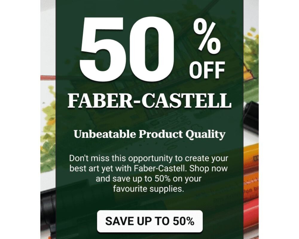 Cowling & Wilcox: Faber-Castell Sale - Up to 50% Off!