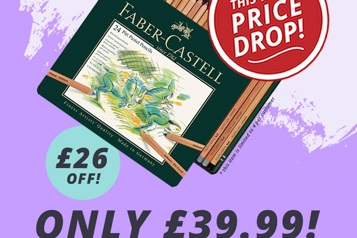 The Art Shop Skipton: Faber-Castell Pitt Pastel Pencil 24 Tin RRP.£66.50 now only £39.99