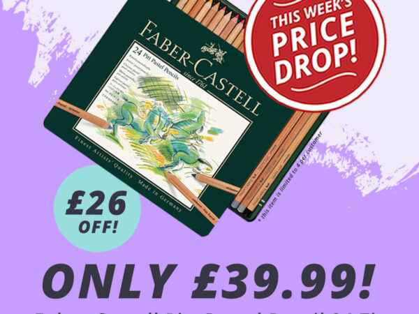 The Art Shop Skipton: Faber-Castell Pitt Pastel Pencil 24 Tin RRP.£66.50 now only £39.99