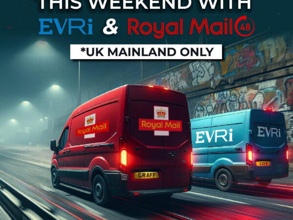 Graff City: Free Economy Shipping This Weekend! Royal Mail & Evri