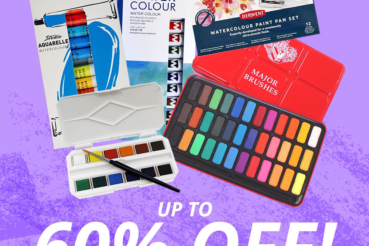 Art Shop Skipton: Up To 60% Off Watercolour Sets!