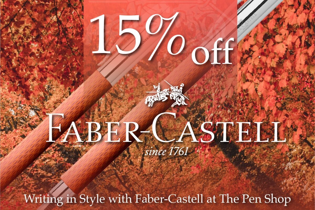 The Pen Shop: 15% off our range of Faber-Castell