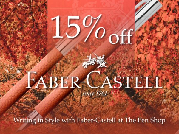 The Pen Shop: 15% off our range of Faber-Castell