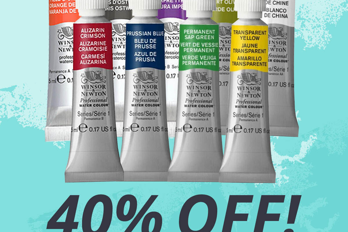 Art Shop Skipton: 40% Off - W&N Pro Watercolours