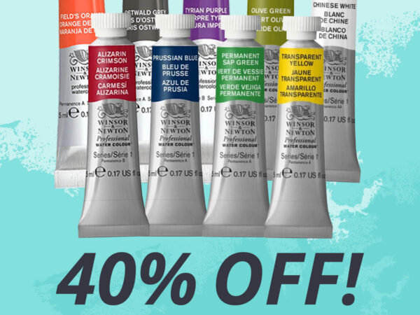 Art Shop Skipton: 40% Off - W&N Pro Watercolours