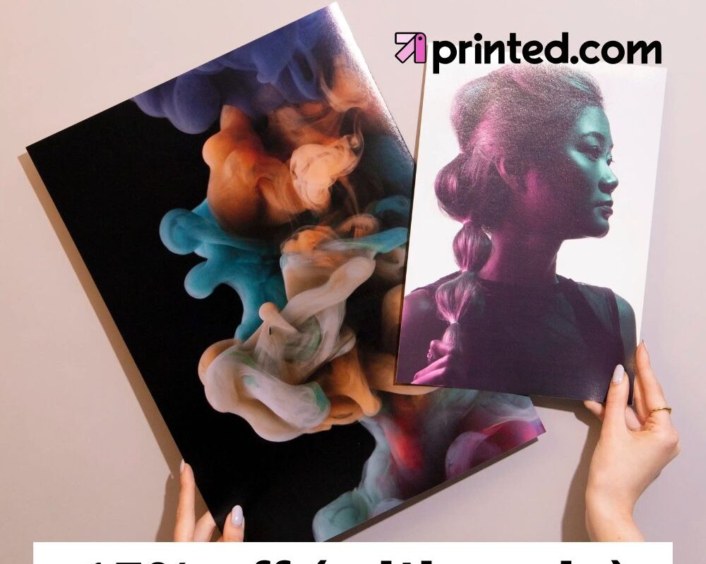 Printed.com: Exclusive 15% off your first 3 orders for new customers (promo code)