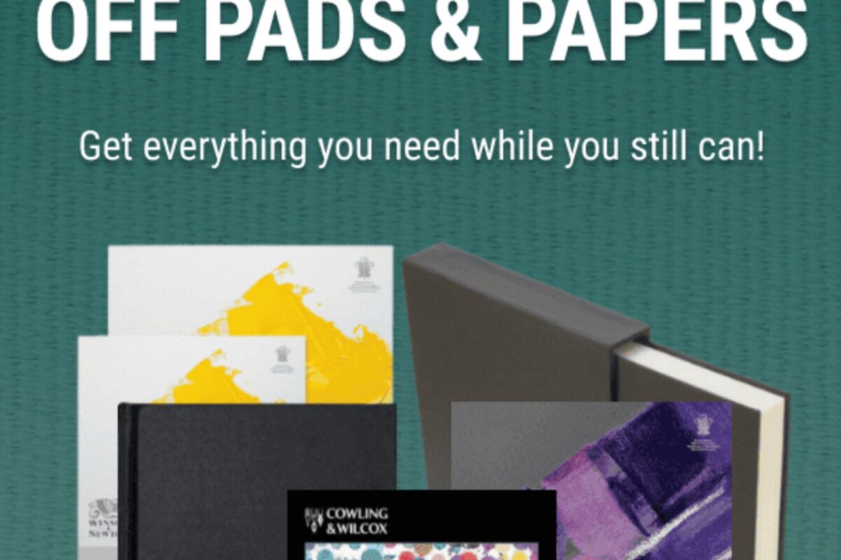 Cowling & Wilcox: Up to 80% off Paper & Pads!