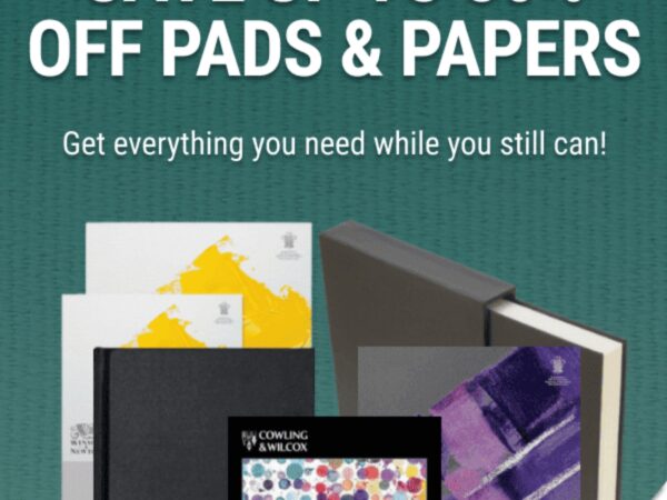 Cowling & Wilcox: Up to 80% off Paper & Pads!