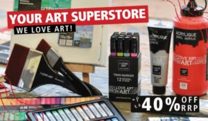 Great Art: Up to 40% off Great Art's exclusive I LOVE ART range