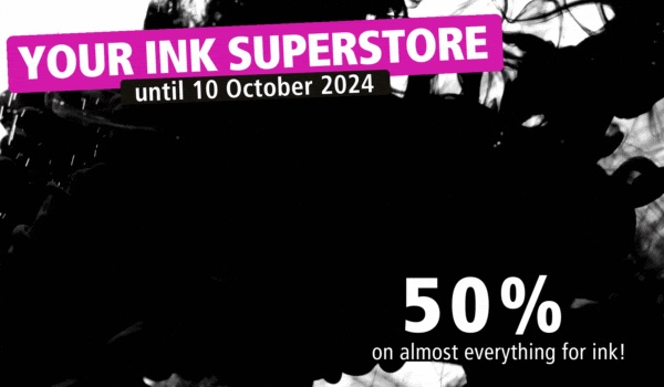 Great Art: Up to 50% off almost all inks