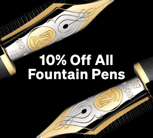 Cult Pens: 10% off fountain pens