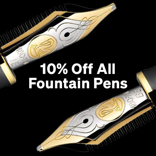 Cult Pens: 10% off fountain pens