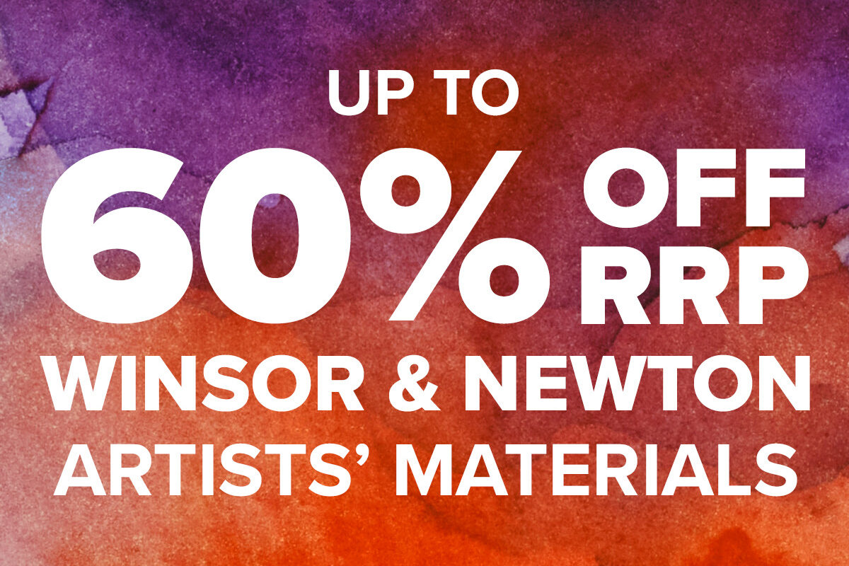 Art Discount: Save up to 60% off RRP on Winsor & Newton Art Supplies