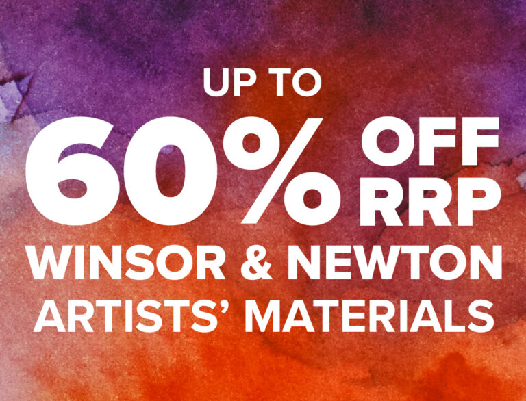 Art Discount: Save up to 60% off RRP on Winsor & Newton Art Supplies