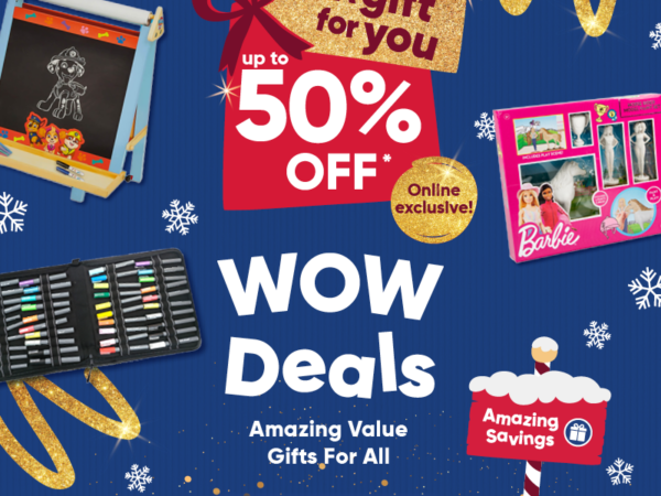 Art & craft deals to WOW you!