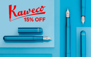 Cult Pens: 15% off all Kaweco!