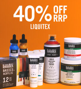 SAA: Liquitex Acrylic Sale. Everything 40% off RRP!