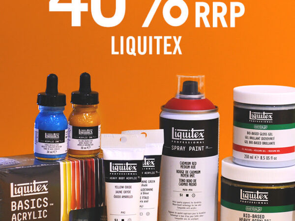 SAA: Liquitex Acrylic Sale. Everything 40% off RRP!