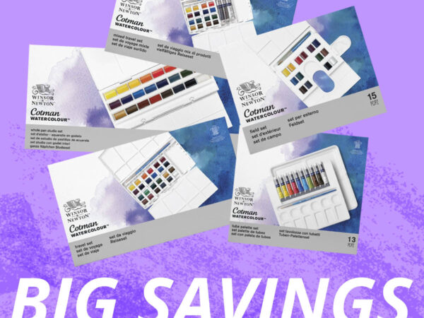 The Art Shop Skipton: Big Savings - Cotman Watercolour Sets