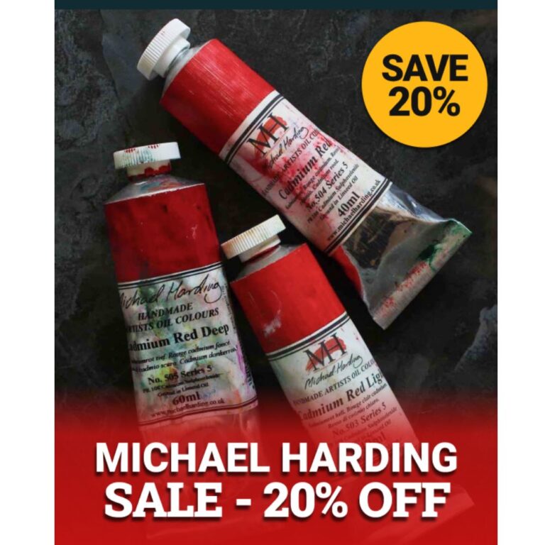 Cowling & Wilcox: Get 20% off Michael Harding paints!