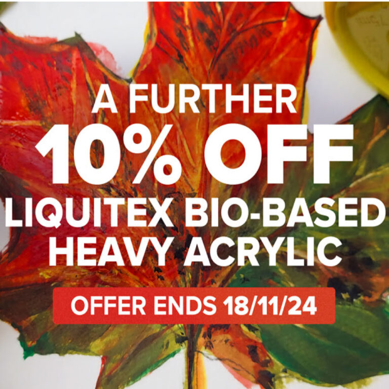 Art Discount: Save a FURTHER 10% OFF Liquitex Professional Bio-Based Heavy Acrylics - 75ml