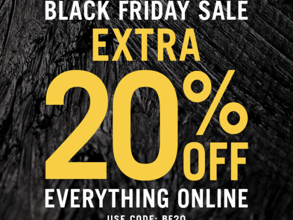 SAA: EXTRA 20% OFF SITEWIDE until Monday