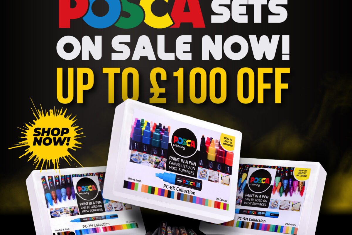 Graff City: Early Black Friday Deals! - Save on POSCA & ONE4ALL Packs Now!