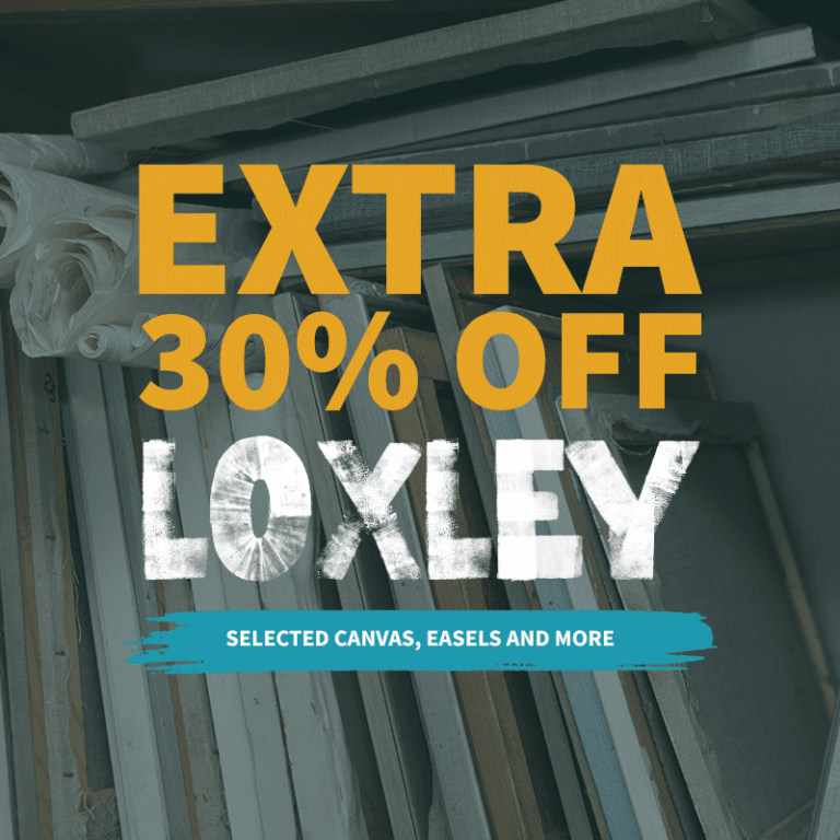 Bromley's Art Supplies: Extra 30% OFF Loxley Canvas