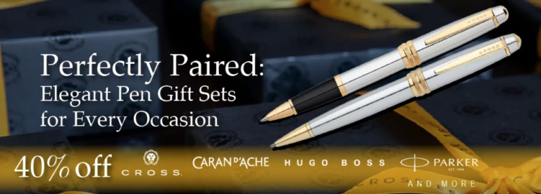 The Pen Shop: Elegant Pen Gift Sets - 40% Off