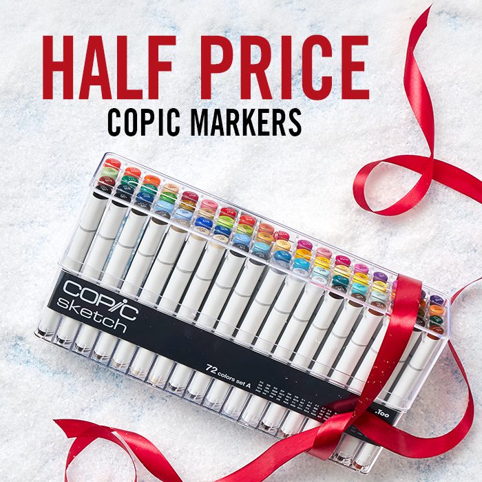 Cass Art: HALF PRICE on all Copic Markers