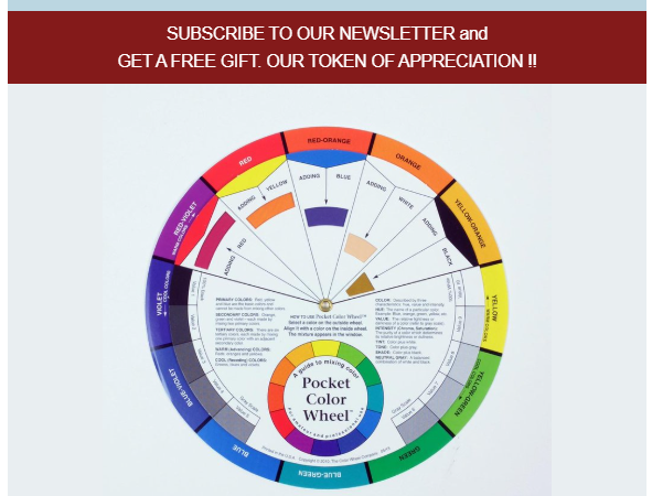 Targ8: Free Pocket Colour Wheel with every newsletter sign up!